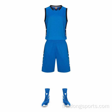 Ensemble d&#39;uniformes de basket-ball Jersey de basket-ball bon marché personnalisé